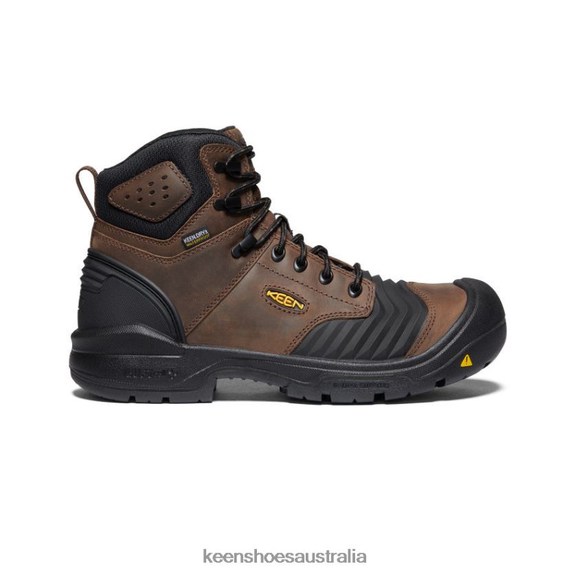 KEEN Footwear TLDLTR303 Dark Earth/Black Portland 6" Men