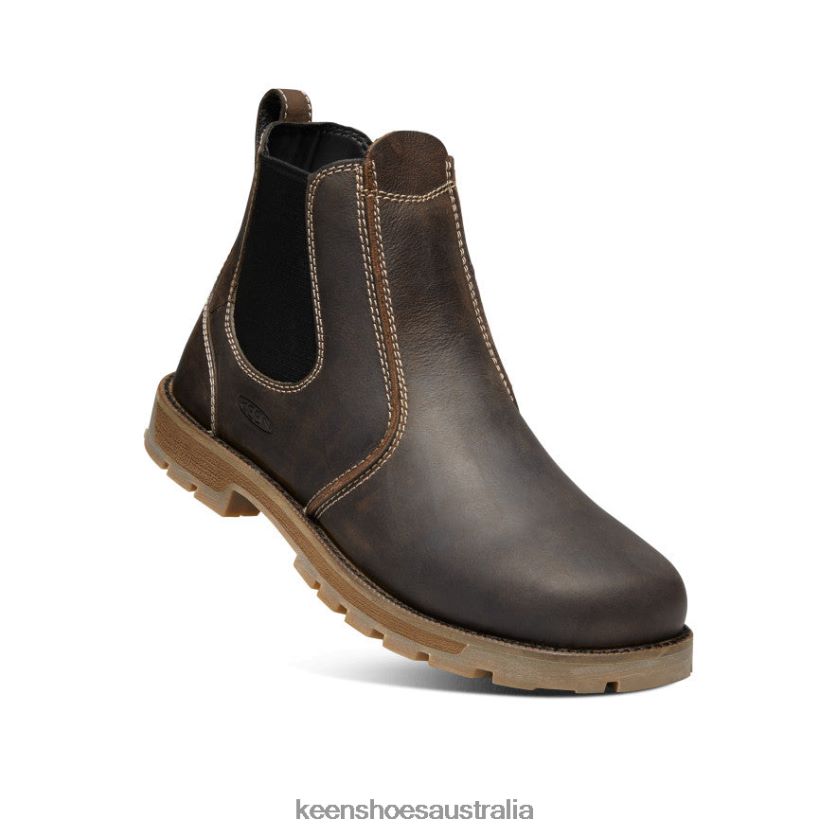 KEEN Footwear TLDLTR306 Cascade Brown/Black Seattle Romeo (Soft Toe) Men