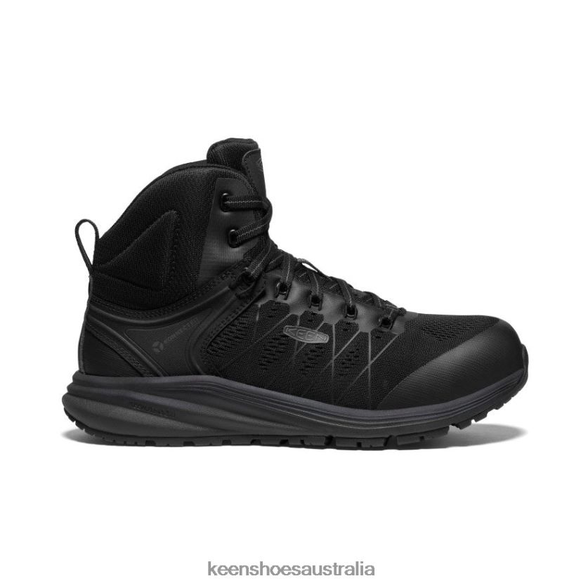 KEEN Footwear TLDLTR38 Black/Raven Vista Energy Mid INT MET (Carbon-Fiber Toe) Men