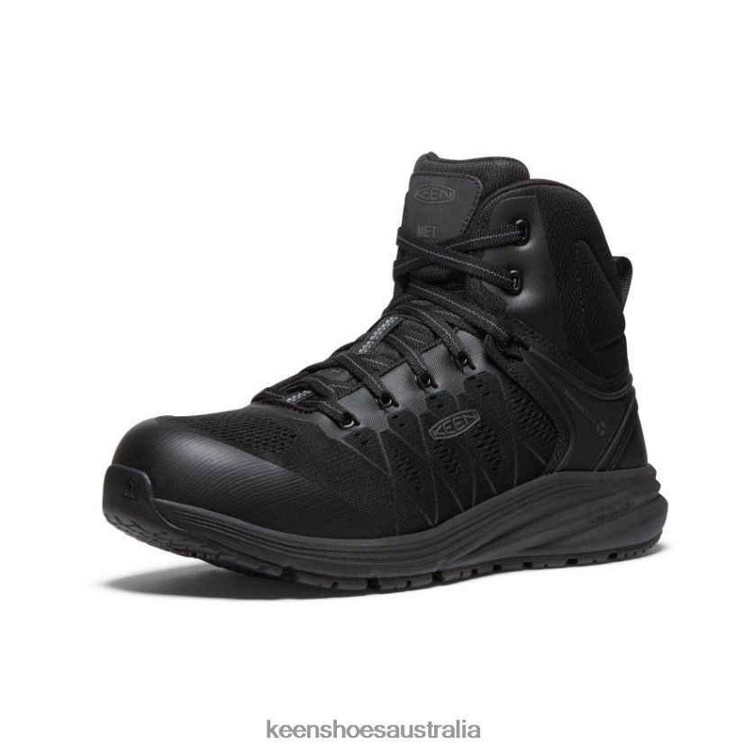 KEEN Footwear TLDLTR38 Black/Raven Vista Energy Mid INT MET (Carbon-Fiber Toe) Men