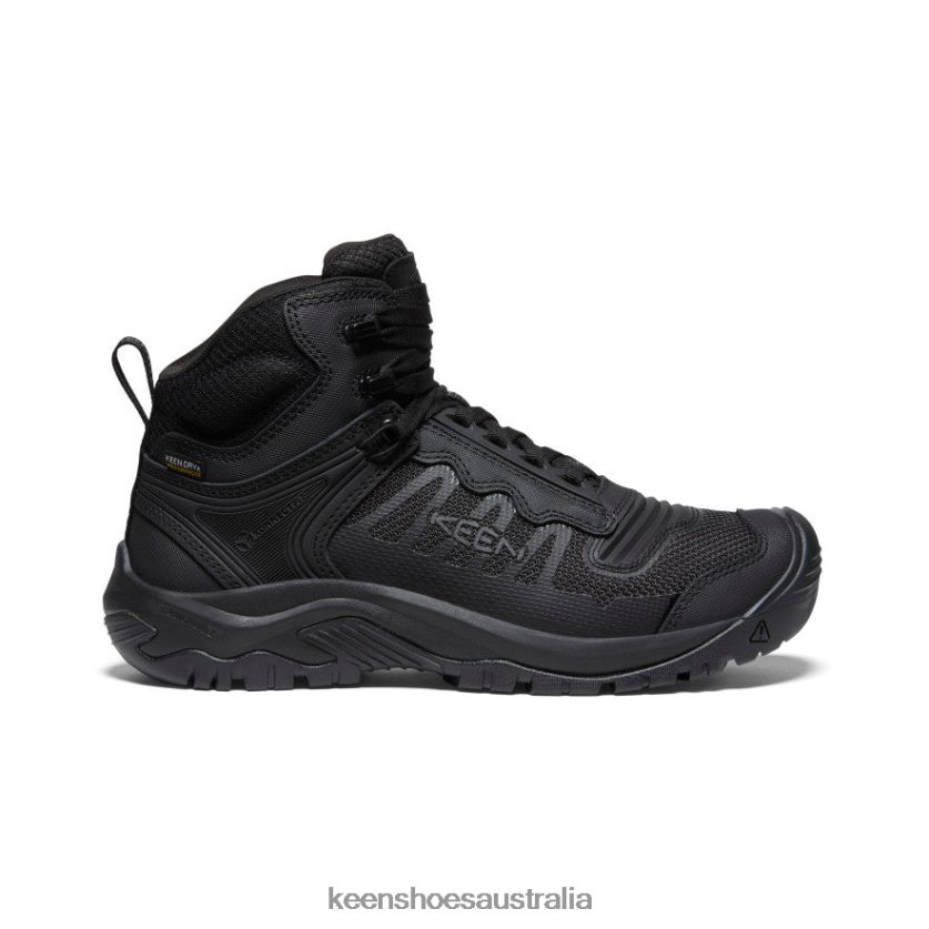KEEN Footwear TLDLTR5 Black Reno KBF Waterproof Mid (Soft Toe) Men