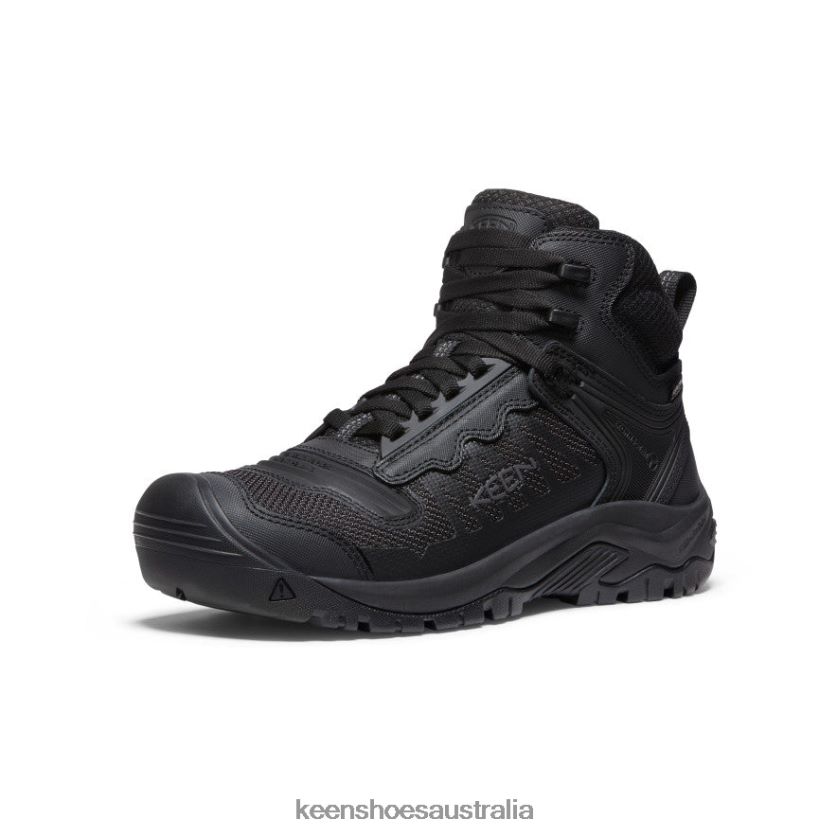KEEN Footwear TLDLTR5 Black Reno KBF Waterproof Mid (Soft Toe) Men