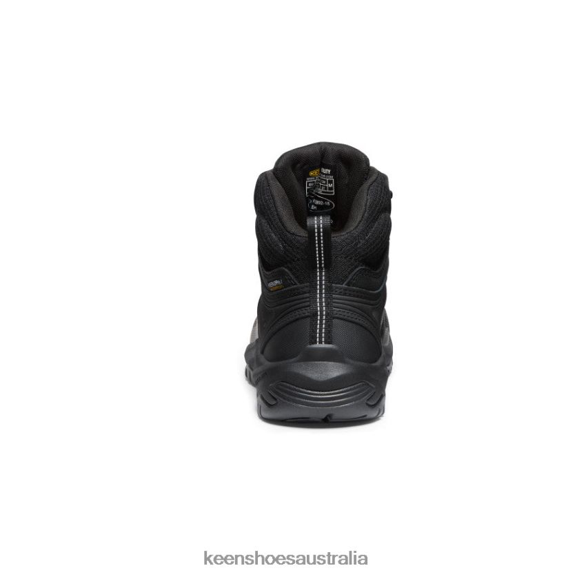 KEEN Footwear TLDLTR5 Black Reno KBF Waterproof Mid (Soft Toe) Men