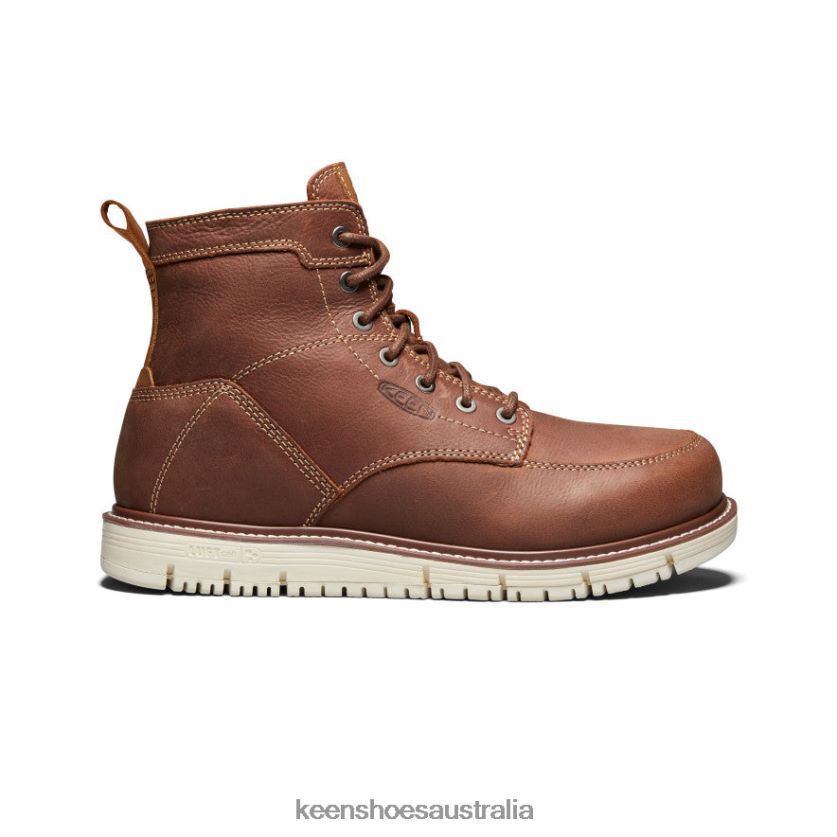 KEEN Footwear TLDLTR66 Gingerbread/Off White San Jose 6" Men