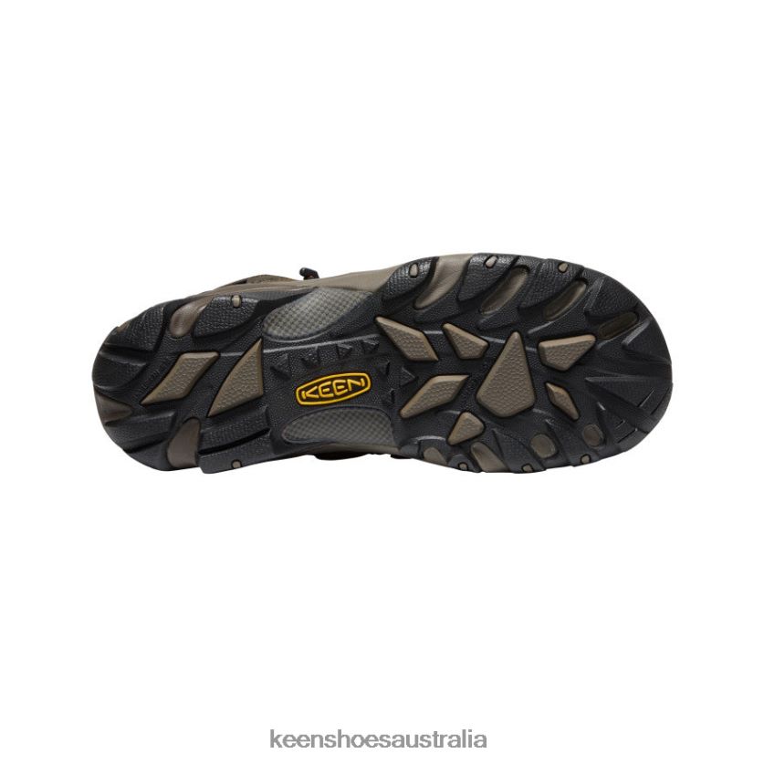 KEEN Footwear TLDLTR92 Cascade Brown/Brindle Lansing Mid Waterproof (Steel Toe) Men