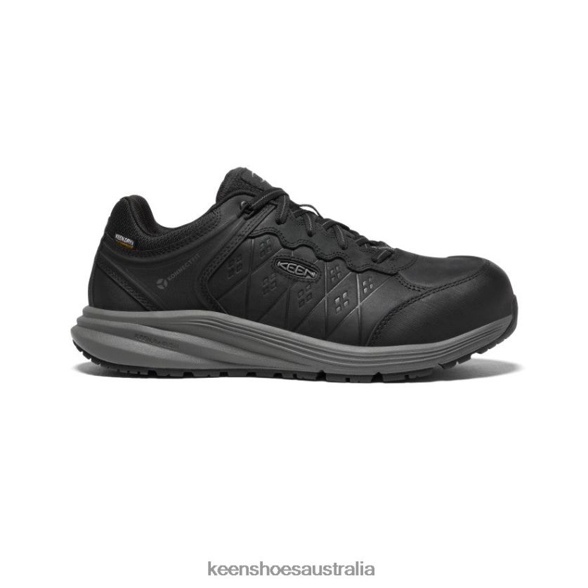 KEEN Footwear TLDLTR163 Black/Gun Metal Vista Energy+ Waterproof (Carbon Fiber Toe) Men