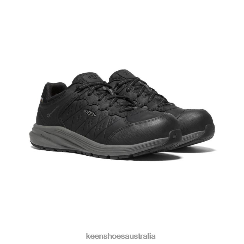 KEEN Footwear TLDLTR163 Black/Gun Metal Vista Energy+ Waterproof (Carbon Fiber Toe) Men