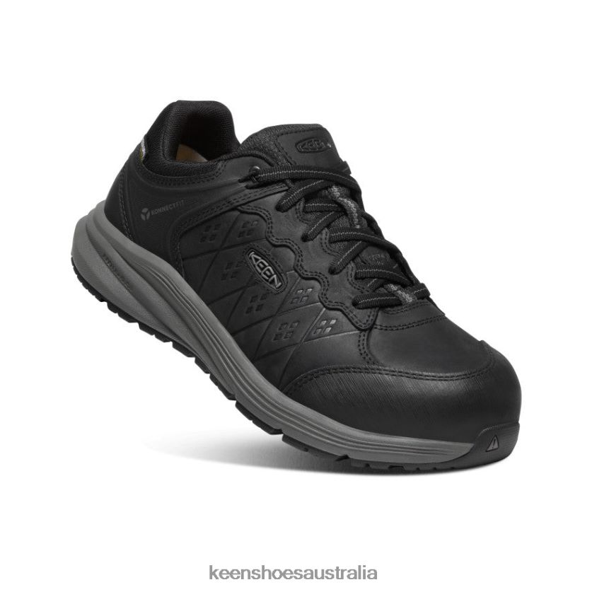 KEEN Footwear TLDLTR163 Black/Gun Metal Vista Energy+ Waterproof (Carbon Fiber Toe) Men