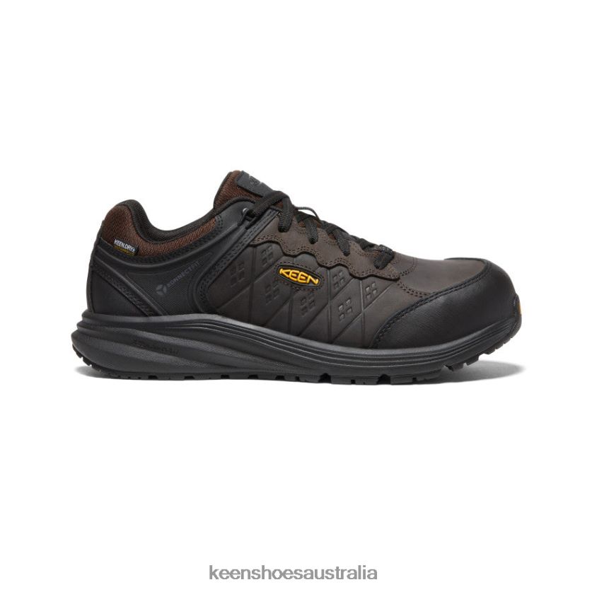 KEEN Footwear TLDLTR164 Coffee Bean/Black Vista Energy+ Waterproof (Carbon Fiber Toe) Men