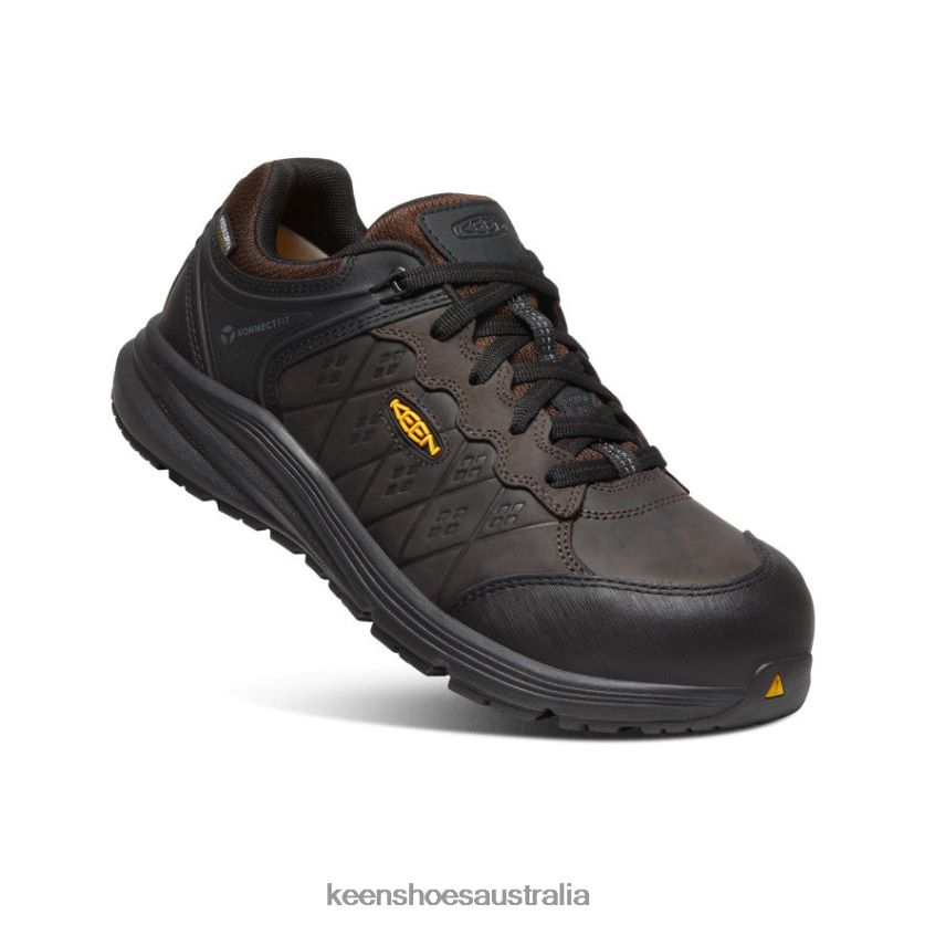 KEEN Footwear TLDLTR164 Coffee Bean/Black Vista Energy+ Waterproof (Carbon Fiber Toe) Men