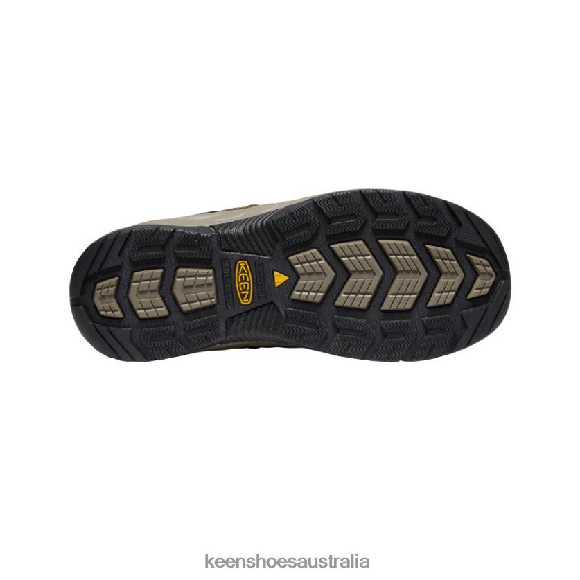 KEEN Footwear TLDLTR180 Cascade Brown/Golden Rod Flint II (Soft Toe) Men
