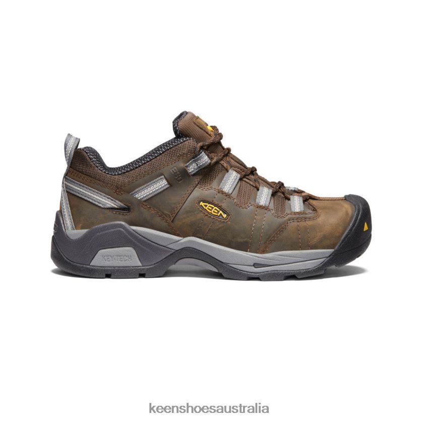 KEEN Footwear TLDLTR201 Cascade Brown/Gargoyle Detroit XT ESD (Steel Toe) Men