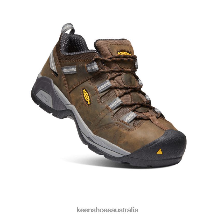 KEEN Footwear TLDLTR201 Cascade Brown/Gargoyle Detroit XT ESD (Steel Toe) Men