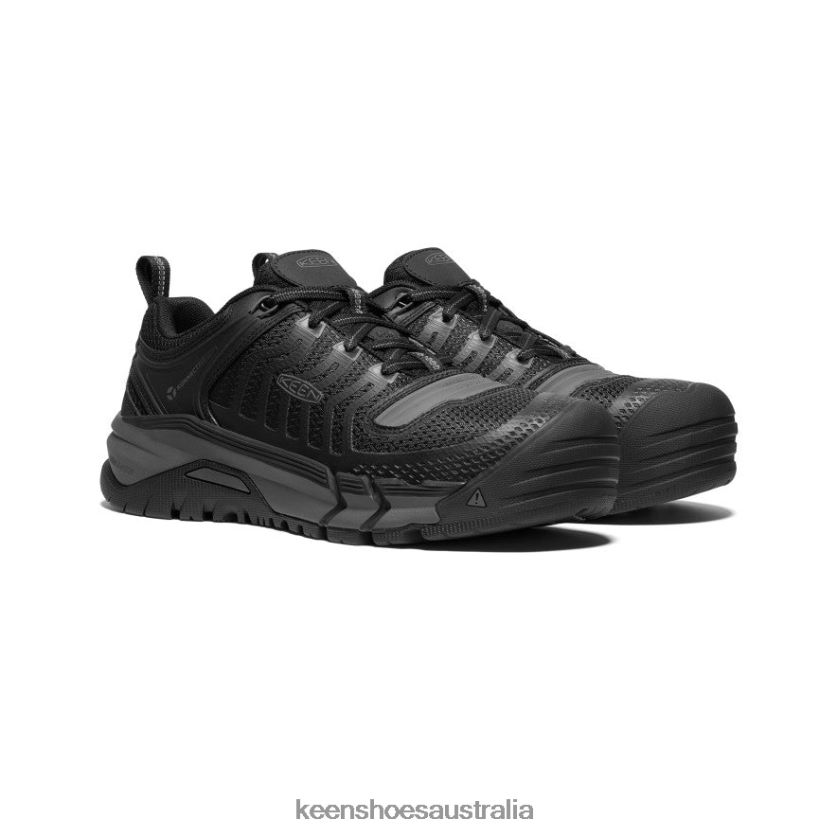 KEEN Footwear TLDLTR233 Black/Gun Metal Kansas City (Carbon-Fiber Toe) Men