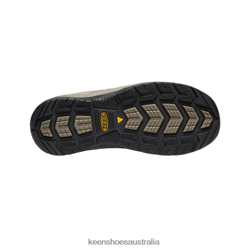 KEEN Footwear TLDLTR254 Shitake/Rust Flint II (Steel Toe) Men