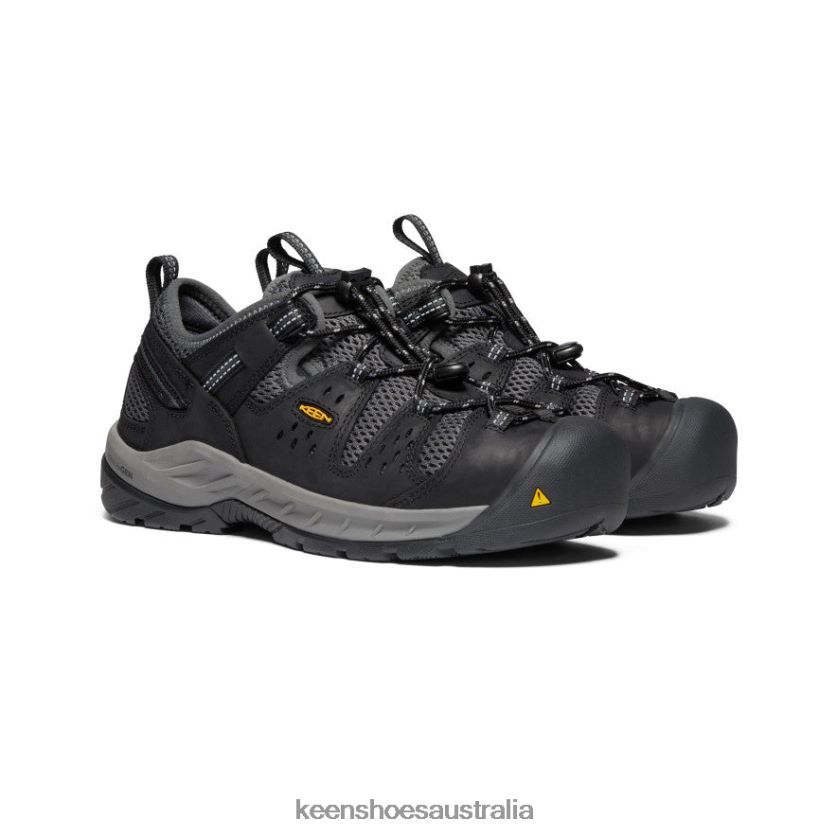 KEEN Footwear TLDLTR277 Black/Dark Shadow Atlanta Cool II (Steel Toe) Men