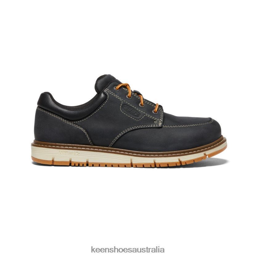 KEEN Footwear TLDLTR299 Black/Off White San Jose Oxford (Aluminum Toe) Men
