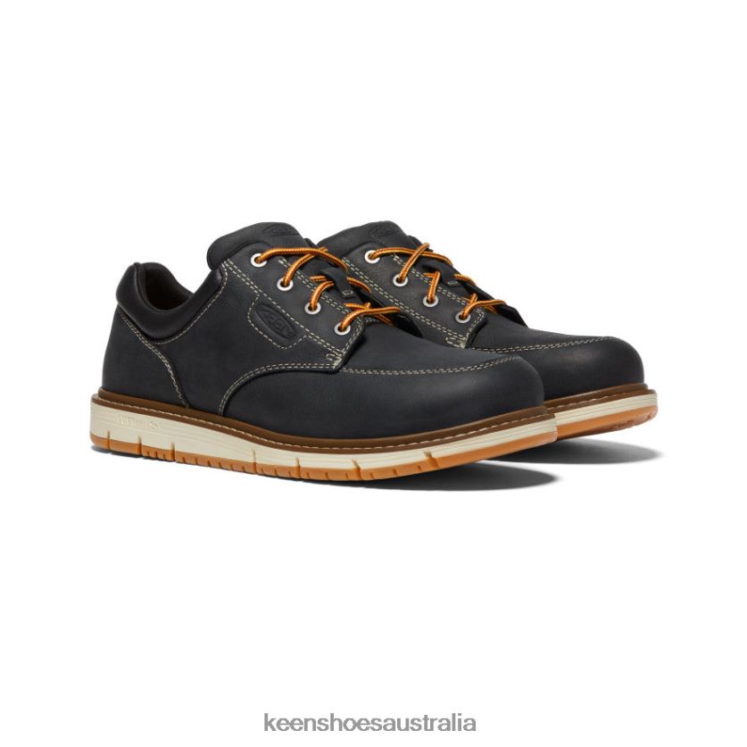 KEEN Footwear TLDLTR299 Black/Off White San Jose Oxford (Aluminum Toe) Men
