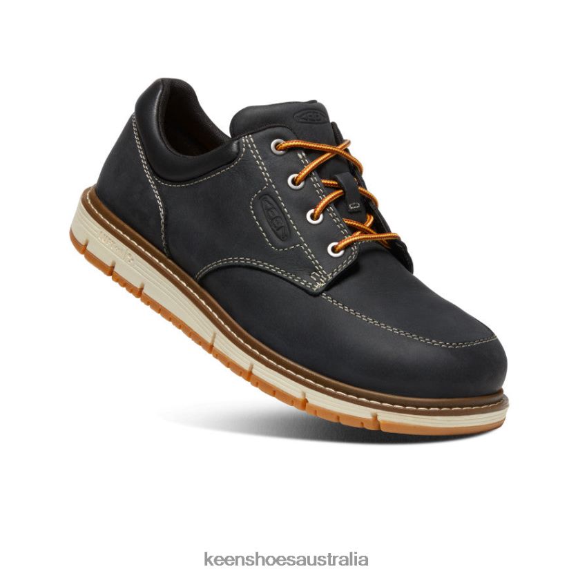 KEEN Footwear TLDLTR299 Black/Off White San Jose Oxford (Aluminum Toe) Men