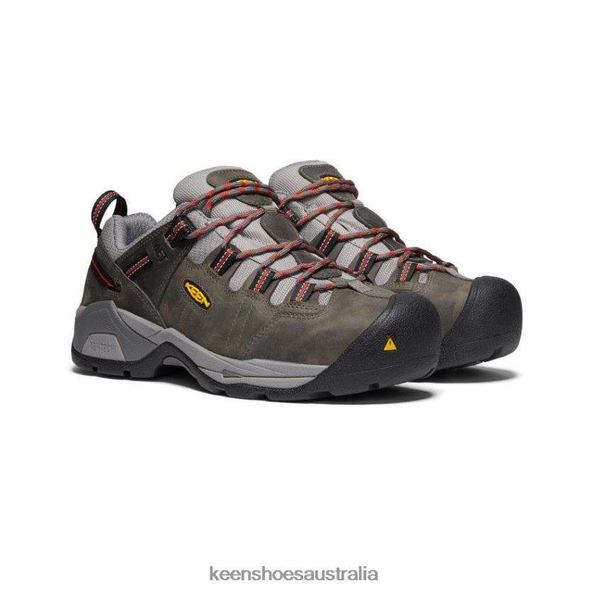 KEEN Footwear TLDLTR338 Steel Grey/Bossa Nova Detroit XT Internal Met (Steel Toe) Men
