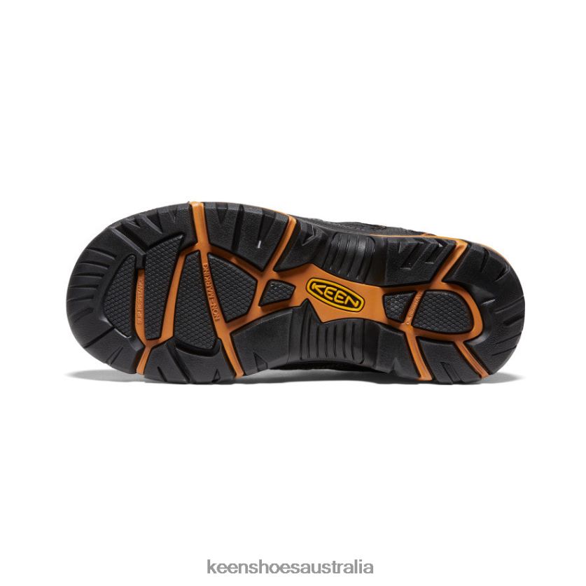 KEEN Footwear TLDLTR355 Black/Bossa Nova Braddock Low (Steel Toe) Men