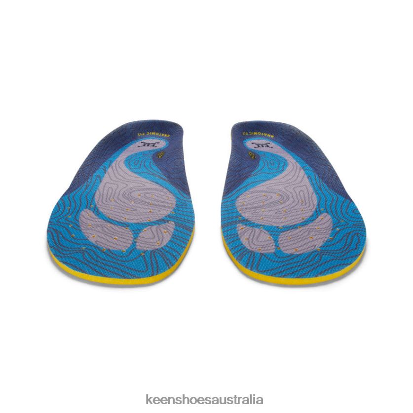KEEN Accessories TLDLTR652 Ocean Blue Outdoor K-10 Replacement Insole Women