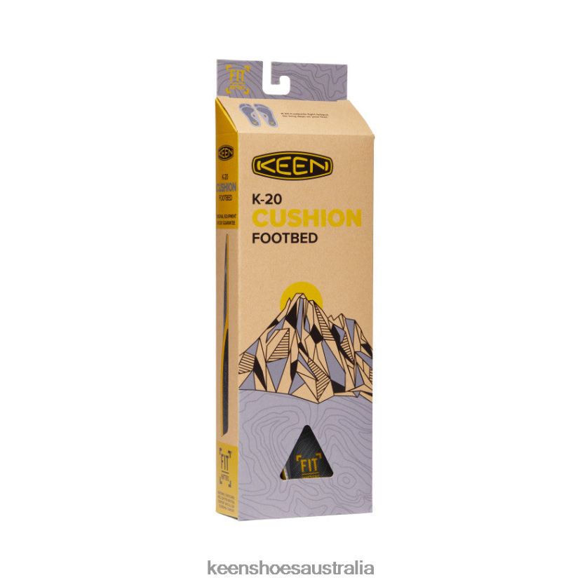 KEEN Accessories TLDLTR671 Black Outdoor K-20 Plus Insole Women