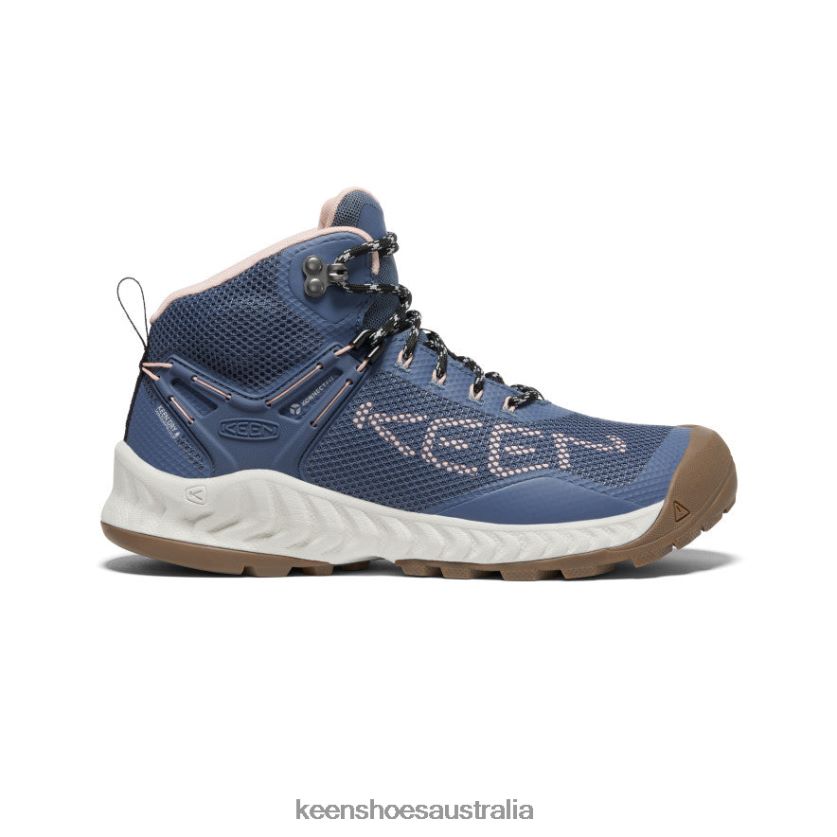 KEEN Footwear TLDLTR469 Vintage Indigo/Harbor Gray NXIS EVO Waterproof Boot Women