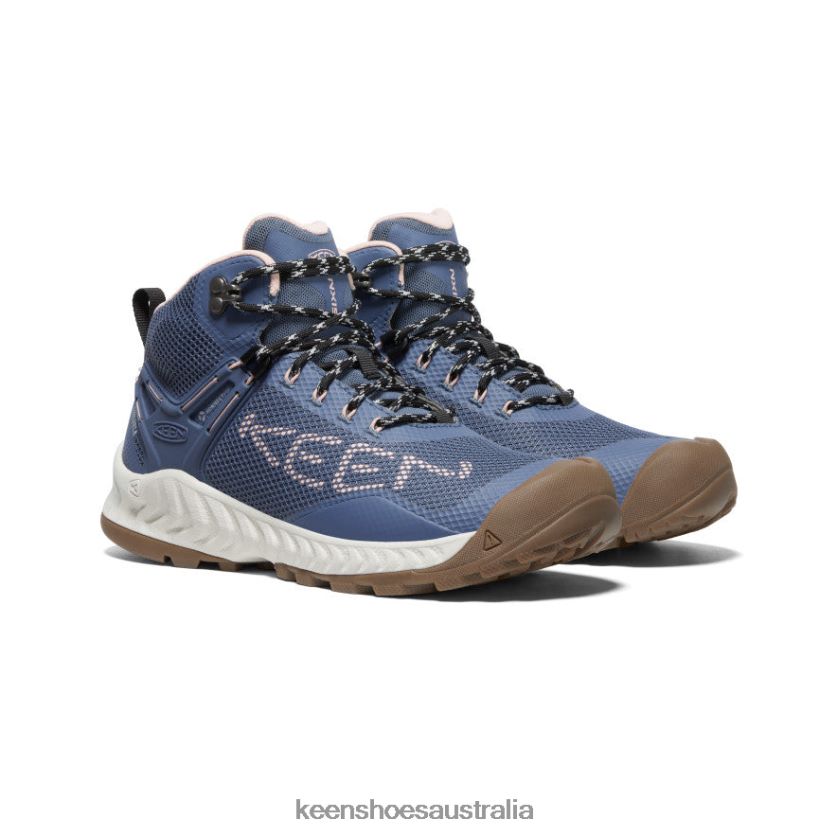 KEEN Footwear TLDLTR469 Vintage Indigo/Harbor Gray NXIS EVO Waterproof Boot Women