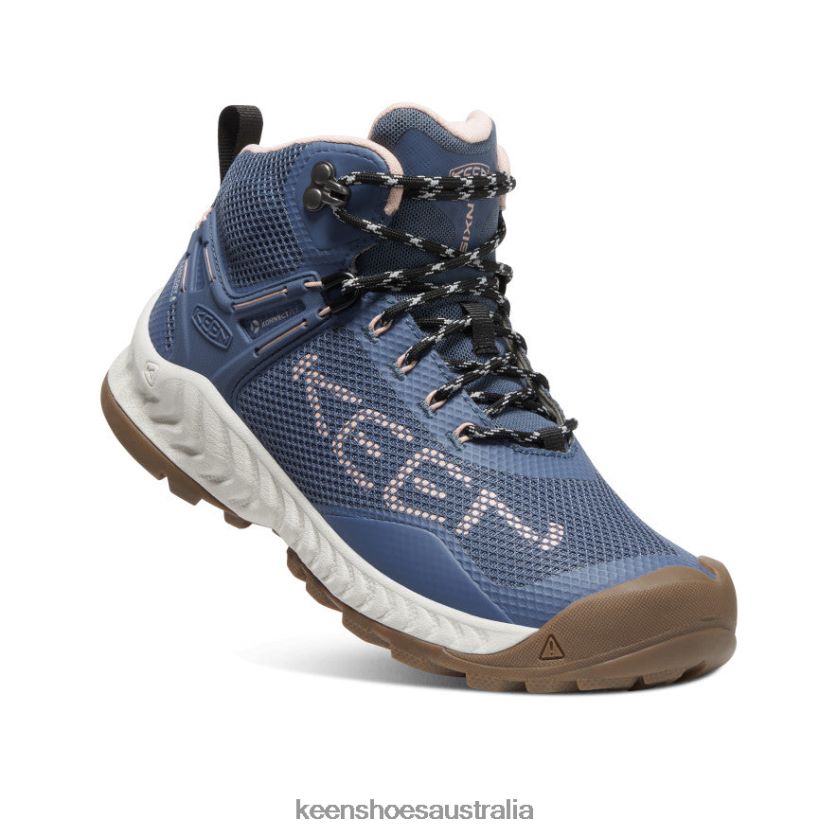 KEEN Footwear TLDLTR469 Vintage Indigo/Harbor Gray NXIS EVO Waterproof Boot Women