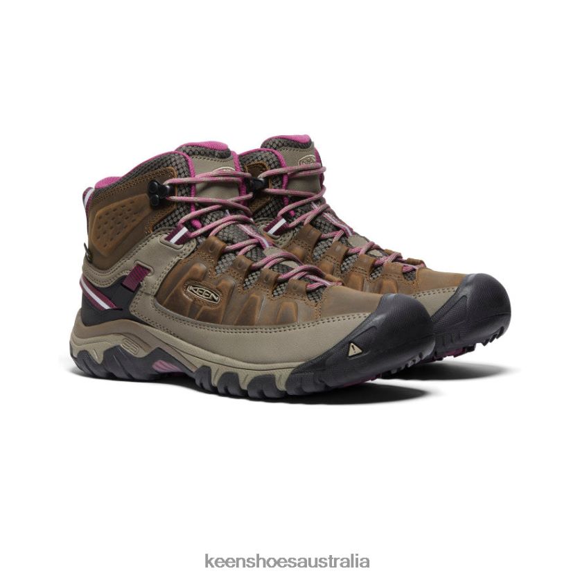 KEEN Footwear TLDLTR569 Weiss/Boysenberry Targhee III Waterproof Mid Women