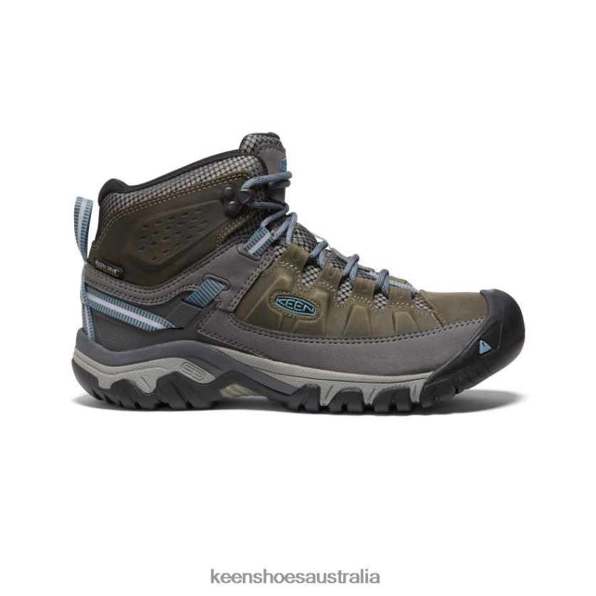 KEEN Footwear TLDLTR570 Magnet/Atlantic Blue Targhee III Waterproof Mid Women