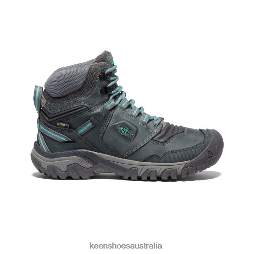KEEN Footwear TLDLTR574 Steel Grey/Porcelain Ridge Flex Waterproof Boot Women