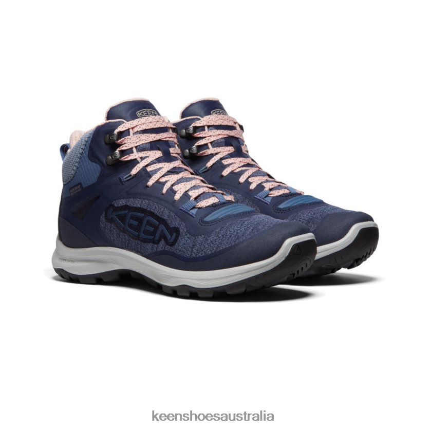 KEEN Footwear TLDLTR582 Vintage Indigo/Peachy Terradora Flex Waterproof Boot Women