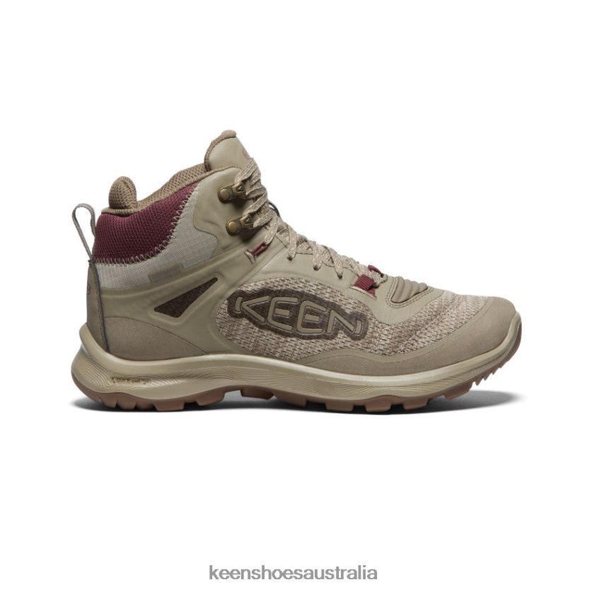 KEEN Footwear TLDLTR583 Plaza Taupe/Windsor Wine Terradora Flex Waterproof Boot Women