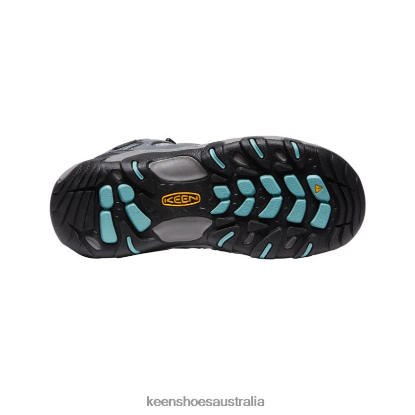 KEEN Footwear TLDLTR597 Steel Grey/Wasabi Koven Waterproof Boot Women