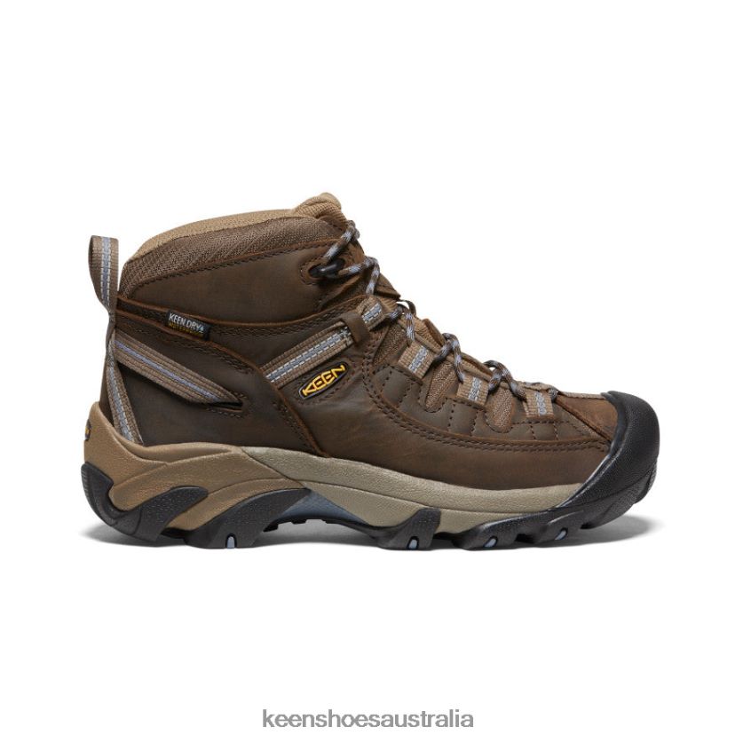 KEEN Footwear TLDLTR618 Slate Black/Flint Stone Targhee II Waterproof Mid Women