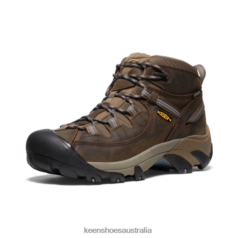 KEEN Footwear TLDLTR618 Slate Black/Flint Stone Targhee II Waterproof Mid Women