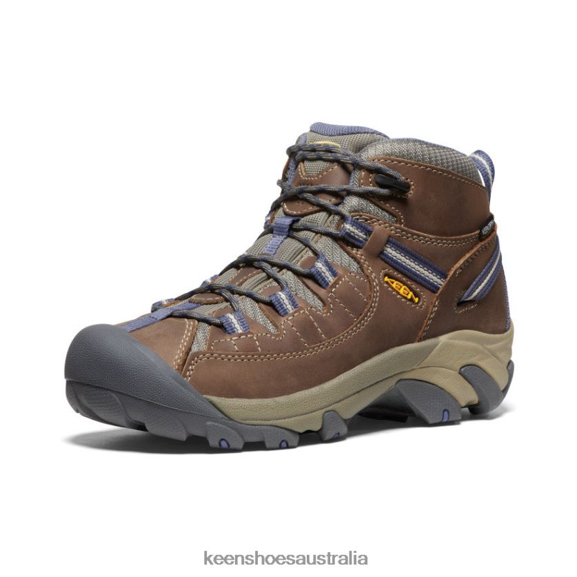 KEEN Footwear TLDLTR619 Goat/Crown Blue Targhee II Waterproof Mid Women