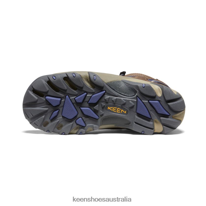 KEEN Footwear TLDLTR619 Goat/Crown Blue Targhee II Waterproof Mid Women