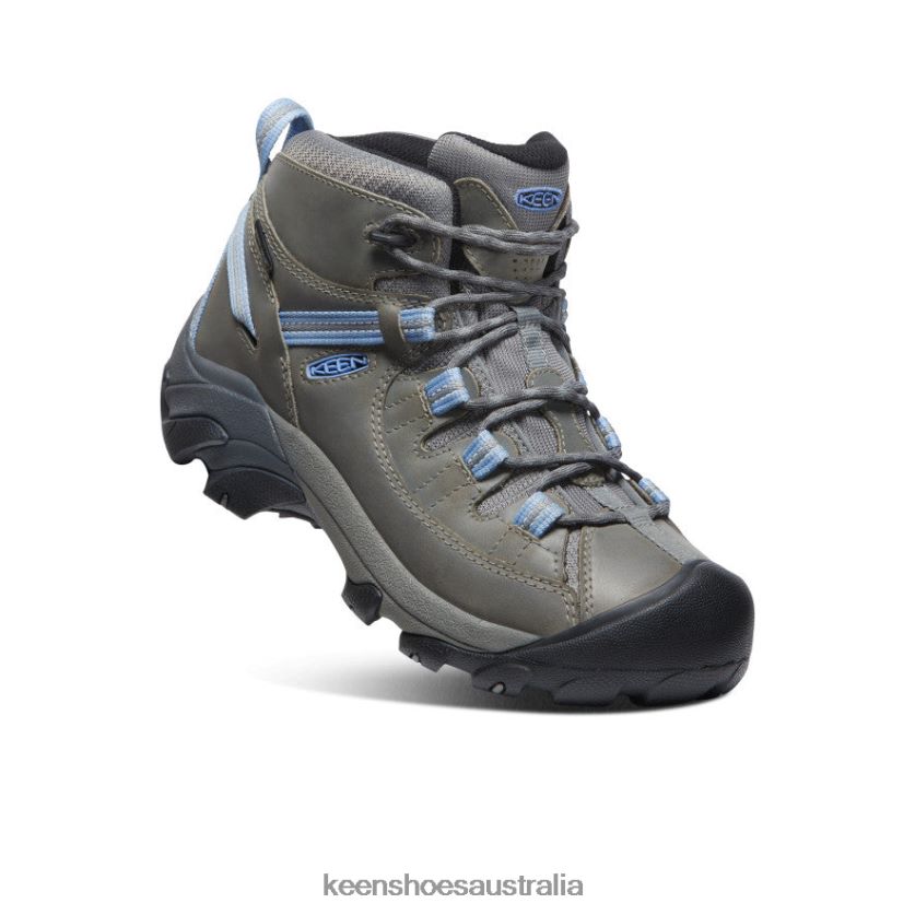 KEEN Footwear TLDLTR620 Steel Grey/Hydrangea Targhee II Waterproof Mid Women