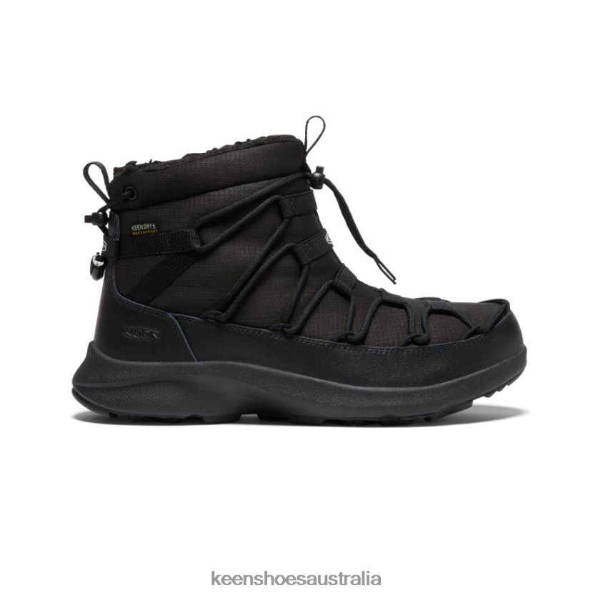KEEN Footwear TLDLTR624 Triple Black/Black UNEEK SNK II Waterproof Chukka Women