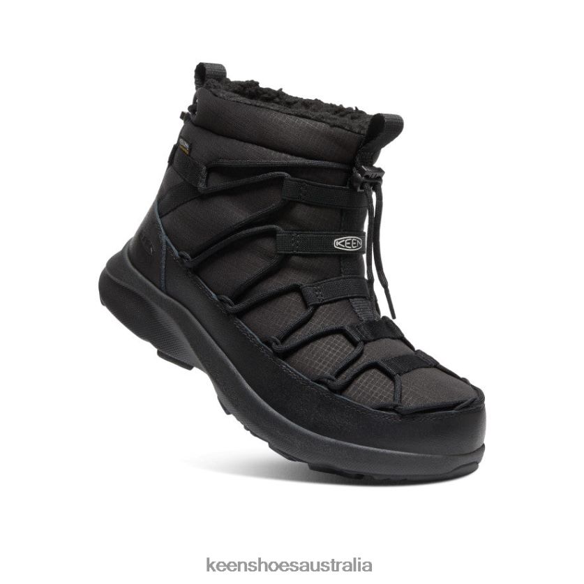 KEEN Footwear TLDLTR624 Triple Black/Black UNEEK SNK II Waterproof Chukka Women
