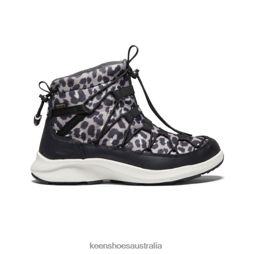 KEEN Footwear TLDLTR626 Animal Print/Silver Birch UNEEK SNK II Waterproof Chukka Women