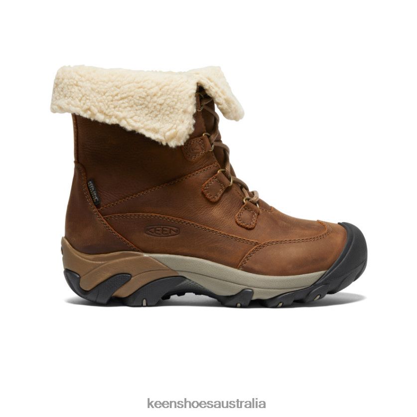 KEEN Footwear TLDLTR679 Brown/Shitake Betty Waterproof Short Boot Women