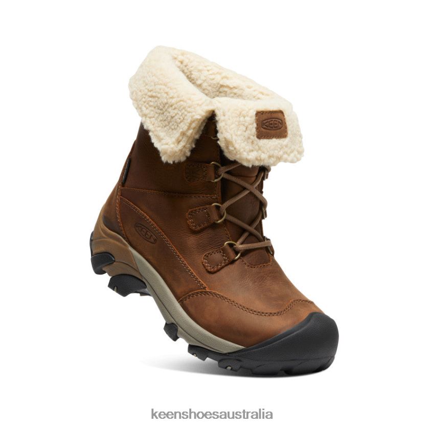 KEEN Footwear TLDLTR679 Brown/Shitake Betty Waterproof Short Boot Women