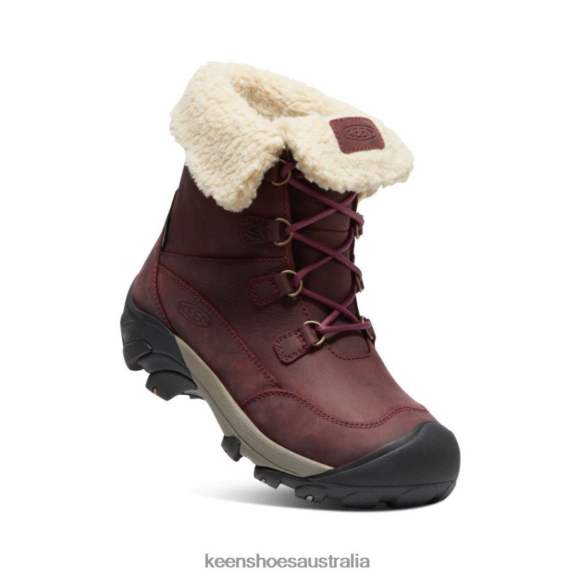 KEEN Footwear TLDLTR680 Burgundy/Brindle Betty Waterproof Short Boot Women