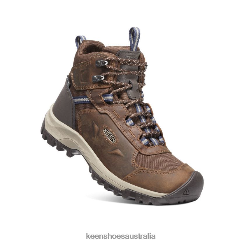 KEEN Footwear TLDLTR708 Toasted Coconut/Vintage Indigo Basin Ridge Waterproof Boot Women