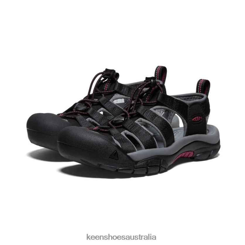 KEEN Footwear TLDLTR404 Black/Raspberry Wine Newport H2 Women