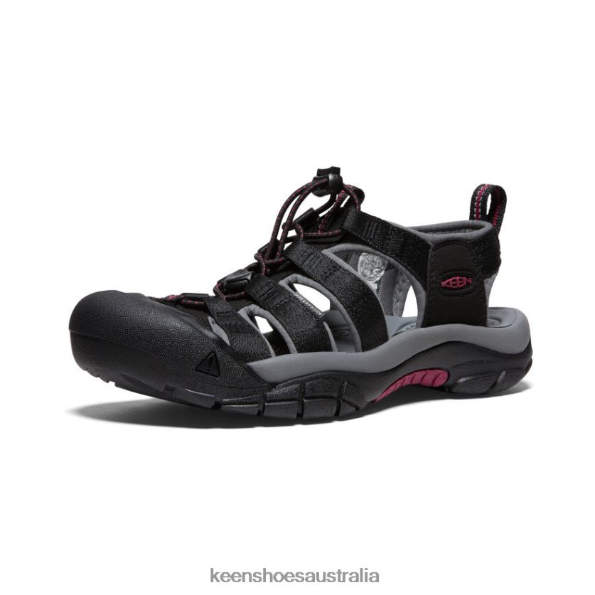 KEEN Footwear TLDLTR404 Black/Raspberry Wine Newport H2 Women